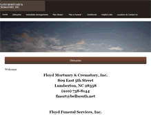 Tablet Screenshot of floydmortuary.net